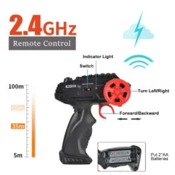 1/10 Kids Remote Control Car 12KM/H RC Off-Road Drift Car 2.4GHz Monster Truck -Sun Baby Sales Store 1 10 Large Remote Control Car 1