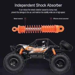1/8 Super RC Rock Crawler 4WD Off-road Remote Control Monster Truck 2.4G Remote Climbing Car 21 1/8 Super RC Rock Crawler 4WD Off-road Remote Control Monster Truck 2.4G Remote Climbing Car -Sun Baby Sales Store 1 8 Super RC Rock Crawler Monster Truck 10
