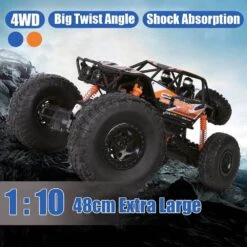 1/8 Super RC Rock Crawler 4WD Off-road Remote Control Monster Truck 2.4G Remote Climbing Car 16 1/8 Super RC Rock Crawler 4WD Off-road Remote Control Monster Truck 2.4G Remote Climbing Car -Sun Baby Sales Store 1 8 Super RC Rock Crawler Monster Truck 3