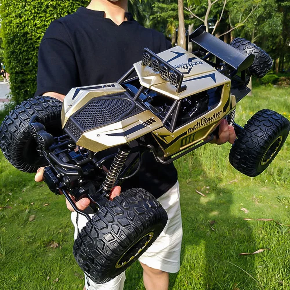 1/8 Large RC Car 4WD Remote Control Monster Truck Rock Crawler Climbing Buggy 1 1/8 Large RC Car 4WD Remote Control Monster Truck Rock Crawler Climbing Buggy