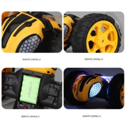 1:14 High Speed RC Car Lighting Remote Control Bumblebee Stunt Race Car 21 1:14 High Speed RC Car Lighting Remote Control Bumblebee Stunt Race Car -Sun Baby Sales Store 10 1c03d4b5 aa7d 413f 9a11 882e60d465fe