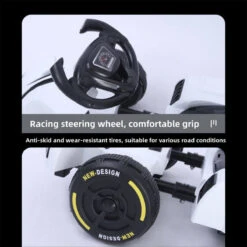 12V Kids Electric Go Kart With Remote Dual Drive Drift Car Ride On Cars With Adjustable Body For Boys Girls -Sun Baby Sales Store 12V Kids Electric Go Kart 3