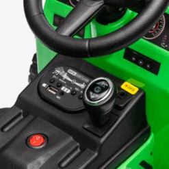 12V Ride On Tractor With Wagon & Safety Belt Battery Powered Ride On Toys For Boys Girls 19 12V Ride On Tractor With Wagon & Safety Belt Battery Powered Ride On Toys For Boys Girls -Sun Baby Sales Store 12v kids ride on electric tractor black knightkids ride on toy2wdnon skid tires steering wheel foot 3