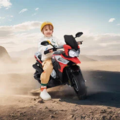 12V Off-road Motorcycle Electric Motor Toy Bike With Training Wheels For Kids