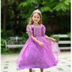 Girls Long Hair Princess Light Up Dress Fancy LED Ball Gown Dress For Party 15 Girls Long Hair Princess Light Up Dress Fancy LED Ball Gown Dress For Party -Sun Baby Sales Store 15750771357 1371494418