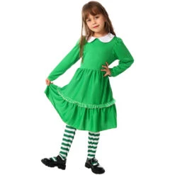 Kids Saint Patric's Day Costume Boys Girls Leprechaun Suit Irish Festival Outfit -Sun Baby Sales Store 1740221068886zyk 1739523228577