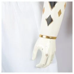 Adult White Dino Ranger Costume MMPR Tommy Oliver Ninja Cosplay Uniform 16 Adult White Dino Ranger Costume MMPR Tommy Oliver Ninja Cosplay Uniform -Sun Baby Sales Store 1743673722637aaa 1742975882083