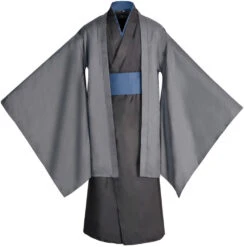 Adult Toji Fushiguro Cosplay Costume Gray JJK Kimono For Halloween Carnival