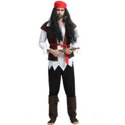 Adult Pirate Costume Couples Sexy Women Pirate Dress Men Pirate Outfit For Halloween Carnival 11 Adult Pirate Costume Couples Sexy Women Pirate Dress Men Pirate Outfit For Halloween Carnival -Sun Baby Sales Store 1748073362078ffa 1747375521530