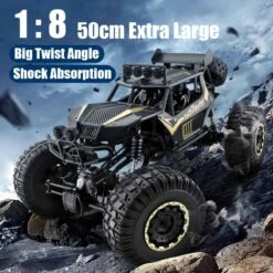 1/8 Large RC Car 4WD Remote Control Monster Truck Rock Crawler Climbing Buggy 16 1/8 Large RC Car 4WD Remote Control Monster Truck Rock Crawler Climbing Buggy -Sun Baby Sales Store 18SuperRemoteClimbingCar 4 a6e0dfbf 71b6 4683 a55f 7a7ac6d2033b