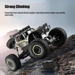 1/8 Large RC Car 4WD Remote Control Monster Truck Rock Crawler Climbing Buggy 21 1/8 Large RC Car 4WD Remote Control Monster Truck Rock Crawler Climbing Buggy -Sun Baby Sales Store 18SuperRemoteClimbingCar 9