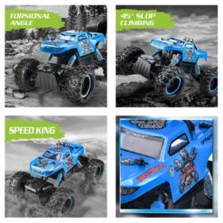 1/12 RC Monster Truck 4WD Remote Control Truck Off Road Rock Crawlers All Terrain Climbing Car -Sun Baby Sales Store 1 12 RC Truck 2