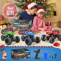 1/12 RC Monster Truck 4WD Remote Control Truck Off Road Rock Crawlers All Terrain Climbing Car -Sun Baby Sales Store 1 12 RC Truck 8