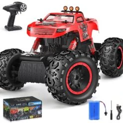 1/12 RC Monster Truck 4WD Remote Control Truck Off Road Rock Crawlers All Terrain Climbing Car -Sun Baby Sales Store 1 12 RC Truck 9