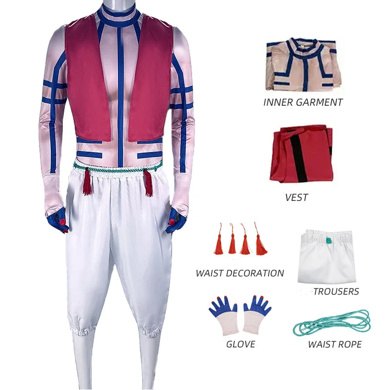 Adult Akaza Costume Stubborn Demon Hakuji Cosplay Outfit Halloween Party Full Set 6 Adult Akaza Costume Stubborn Demon Hakuji Cosplay Outfit Halloween Party Full Set - Image 6