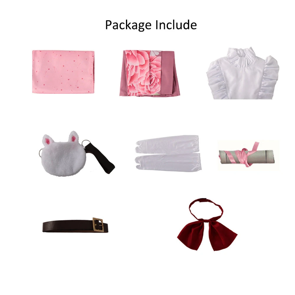 Adult Nezuko Cosplay Costume Halloween Cosplay Outfit Kinomo Dress Full Set For Role Play 10 Adult Nezuko Cosplay Costume Halloween Cosplay Outfit Kinomo Dress Full Set For Role Play - Image 10