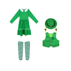 Kids Saint Patric's Day Costume Boys Girls Leprechaun Suit Irish Festival Outfit -Sun Baby Sales Store 1 8afc45b0 f877 418e a15d 569c8d249021