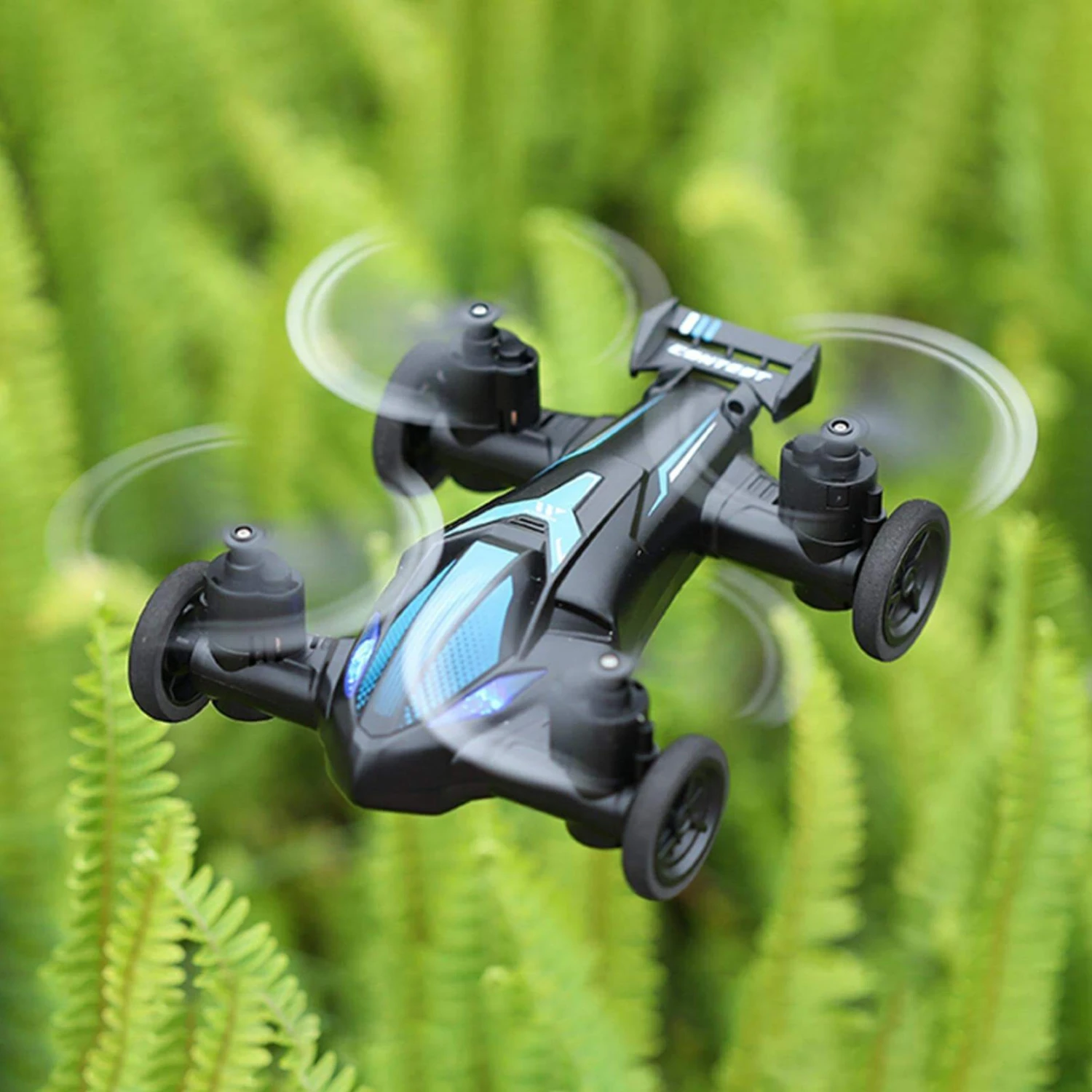 2in1 RC Drone Flying Cars Remote Control Quadcopter Stunt Land-Air Car With Speed Adjustment 4 2in1 RC Drone Flying Cars Remote Control Quadcopter Stunt Land-Air Car With Speed Adjustment - Image 4