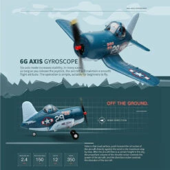 RC Airplane 2.4GHz 4CH Fighter Remote Control Planes 6G/3G Mode RC Plane 16 RC Airplane 2.4GHz 4CH Fighter Remote Control Planes 6G/3G Mode RC Plane -Sun Baby Sales Store 2.4GHz RC Airplane 1