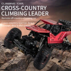 Kids 2 In 1 Off-Road Climbing Truck 4WD All Terrains RC Monster Trucks Crawler 2.4GHz Electric Toys -Sun Baby Sales Store 2in1 Off Road Climbing Truck 1