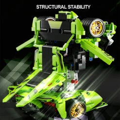 2 In 1 Rambo Transformation Robot Car Building Blocks DIY Kit Car Model Building Kit 13 2 In 1 Rambo Transformation Robot Car Building Blocks DIY Kit Car Model Building Kit -Sun Baby Sales Store 2in1 Transformation Robot Car Building Blocks 8