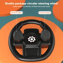 3-in-1 Toddler Excavator Cute Push Car Battery Powered Riding Car With Music And Light 22 3-in-1 Toddler Excavator Cute Push Car Battery Powered Riding Car With Music And Light -Sun Baby Sales Store 3 in 1 Toddler Excavator 2