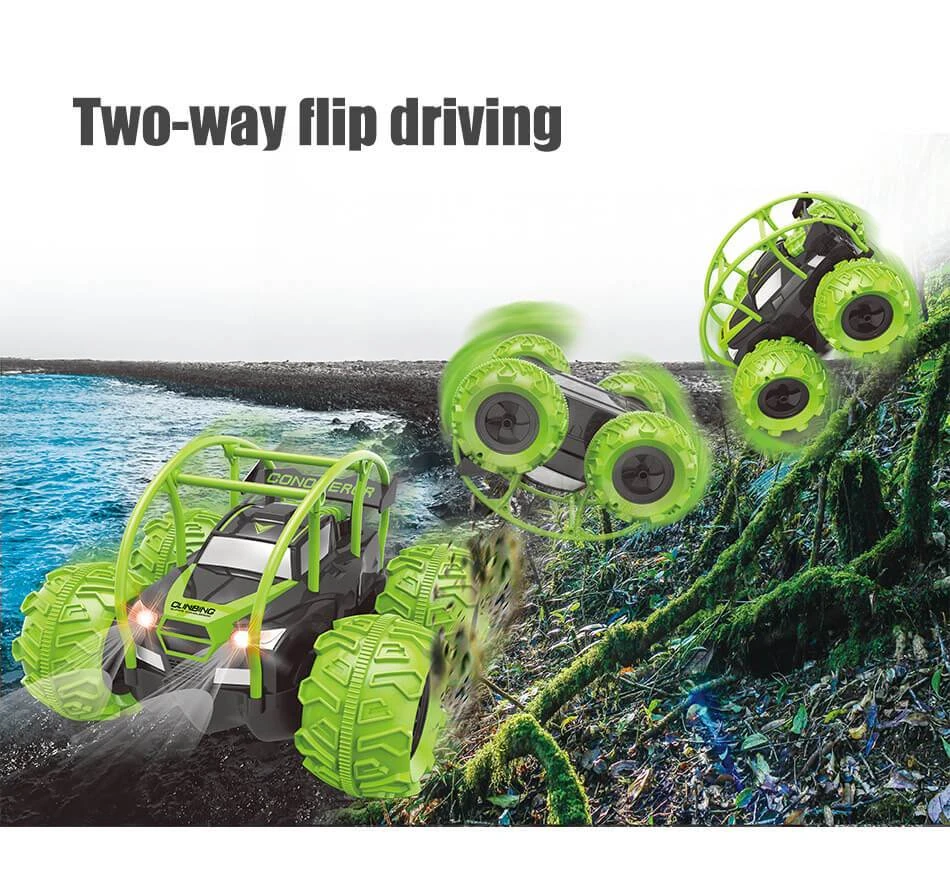 4WD Amphibious RC Off-Road 360° Flip And Spin Anti-Collision Stunt Dump Truck Racing Car 6 4WD Amphibious RC Off-Road 360° Flip And Spin Anti-Collision Stunt Dump Truck Racing Car - Image 6