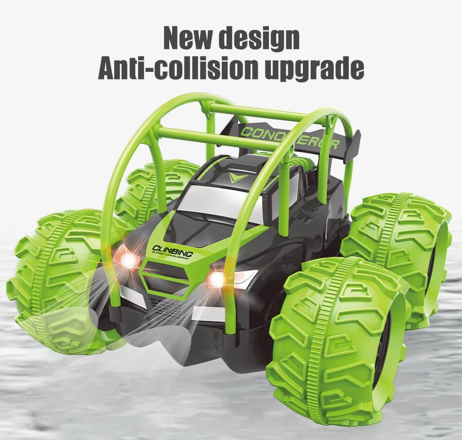 4WD Amphibious RC Off-Road 360° Flip And Spin Anti-Collision Stunt Dump Truck Racing Car 7 4WD Amphibious RC Off-Road 360° Flip And Spin Anti-Collision Stunt Dump Truck Racing Car - Image 7