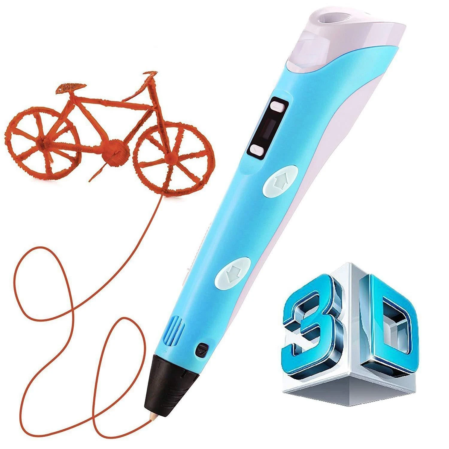 Kids 3D Print Pen Magic Doodle 3d Pen With Free 10 Meters PLA Filament 3 Kids 3D Print Pen Magic Doodle 3d Pen With Free 10 Meters PLA Filament - Image 3