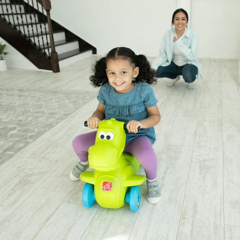 Ride On Car Cute Dino Safe Foot-to-Floor Ride-On Toys For Boys Girls 2 Ride On Car Cute Dino Safe Foot-to-Floor Ride-On Toys For Boys Girls - Image 2