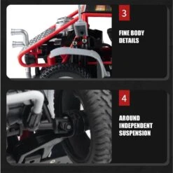 1/16 Simulation RC Car 4WD High Speed Off-Road Vehicle Special Assault Vehicles 19 1/16 Simulation RC Car 4WD High Speed Off-Road Vehicle Special Assault Vehicles -Sun Baby Sales Store 4WD RC Car 2