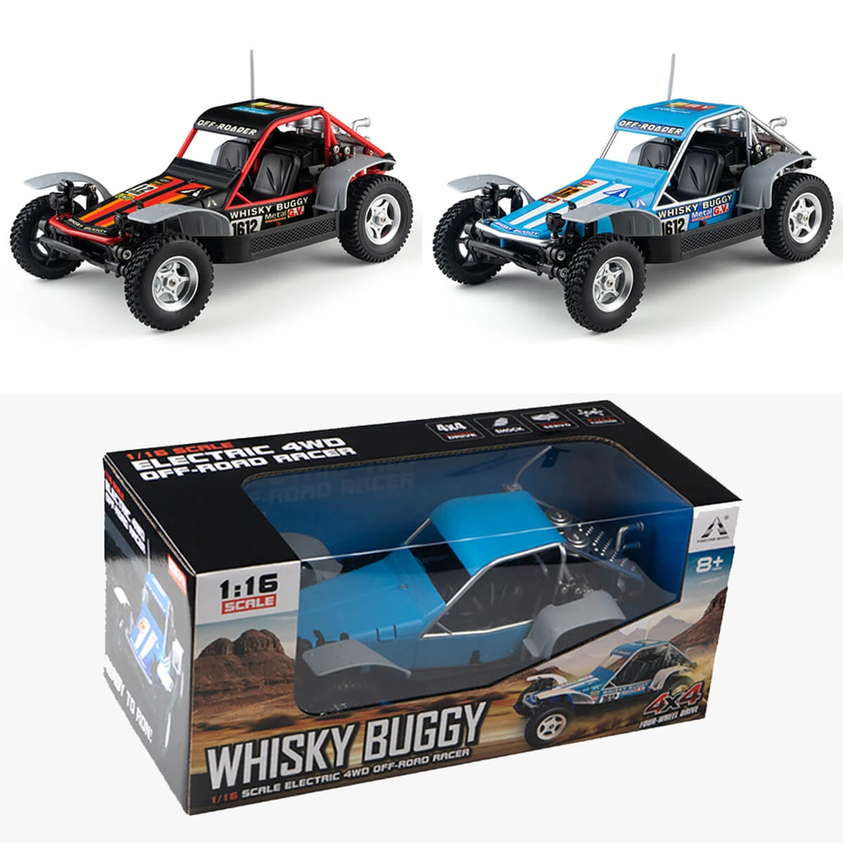 1/16 Simulation RC Car 4WD High Speed Off-Road Vehicle Special Assault Vehicles 12 1/16 Simulation RC Car 4WD High Speed Off-Road Vehicle Special Assault Vehicles - Image 12