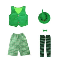 Kids Saint Patric's Day Costume Boys Girls Leprechaun Suit Irish Festival Outfit -Sun Baby Sales Store 4 5ae16c5d 0d4b 4dd7 bbd7 d4e1533137fe