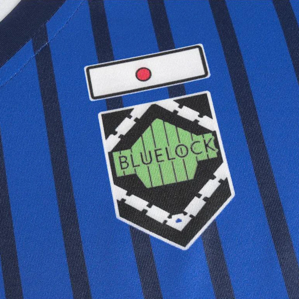 Blue Teikoku Anri Costume Cheerleaders Tops Skirt For Women Girl Halloween Party Cosplay Costume 8 Blue Teikoku Anri Costume Cheerleaders Tops Skirt For Women Girl Halloween Party Cosplay Costume - Image 8