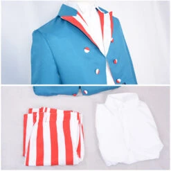 Mens Uncle Sam Costume 4th Of July Outfit Tuxedo Pants And Shirt 3pcs Suit For Independence Day Parade 12 Mens Uncle Sam Costume 4th Of July Outfit Tuxedo Pants And Shirt 3pcs Suit For Independence Day Parade -Sun Baby Sales Store 4thofJulycostume 8