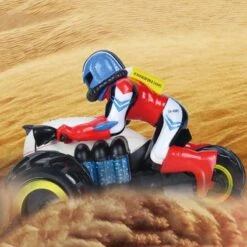2.4Ghz RC Car Dirt Bike Amphibious Motorcycle Stunt Racing Vehicle Model For Children's Gift -Sun Baby Sales Store 5 1