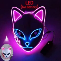 Tanjiro Sabito Mokomo Demon LED Mask Fashion Cosplay Mask Halloween Party Props 35 Tanjiro Sabito Mokomo Demon LED Mask Fashion Cosplay Mask Halloween Party Props -Sun Baby Sales Store 5 779bfcce 5a81 4288 b309 3318bdab05bd