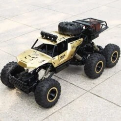 6 Wheels Remote Control Car RC Monster Truck Electric RC Car With Double Motors -Sun Baby Sales Store 6 Wheels RC CAR