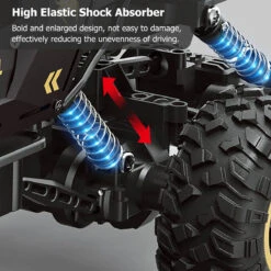 6 Wheels Remote Control Car RC Monster Truck Electric RC Car With Double Motors -Sun Baby Sales Store 6 Wheels RC CAR 1