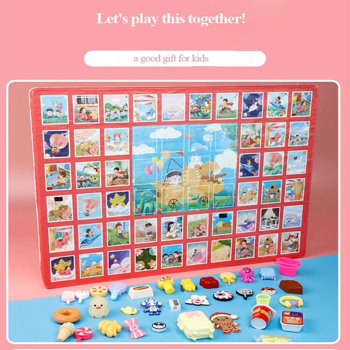 Kids Blind Box Get 60 Gifts With Poking 60 Holes Surprise Box Creative DIY Toys Children's Gift 2 Kids Blind Box Get 60 Gifts With Poking 60 Holes Surprise Box Creative DIY Toys Children's Gift - Image 2