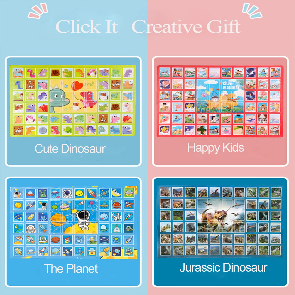 Kids Blind Box Get 60 Gifts With Poking 60 Holes Surprise Box Creative DIY Toys Children's Gift 4 Kids Blind Box Get 60 Gifts With Poking 60 Holes Surprise Box Creative DIY Toys Children's Gift - Image 4