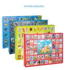 Kids Blind Box Get 60 Gifts With Poking 60 Holes Surprise Box Creative DIY Toys Children's Gift