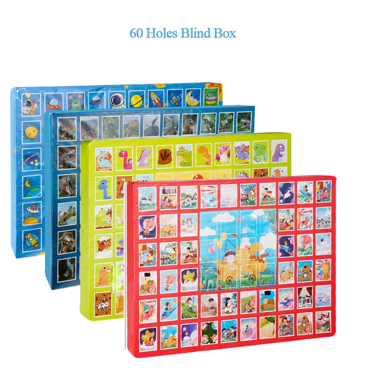 Kids Blind Box Get 60 Gifts With Poking 60 Holes Surprise Box Creative DIY Toys Children's Gift 1 Kids Blind Box Get 60 Gifts With Poking 60 Holes Surprise Box Creative DIY Toys Children's Gift