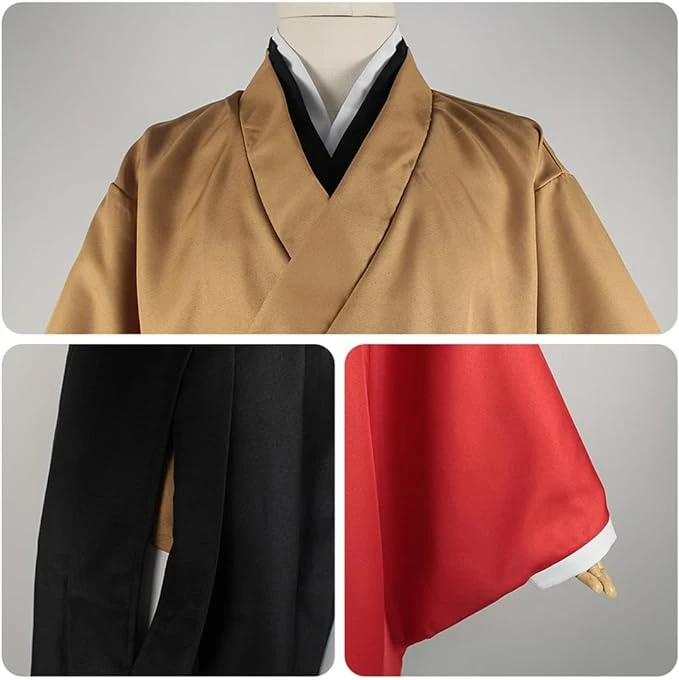 Adult Yoriichi Cosplay Costume Men Kimono Set Yoriichi Tsugikuni Halloween Outfit 5 Adult Yoriichi Cosplay Costume Men Kimono Set Yoriichi Tsugikuni Halloween Outfit - Image 5
