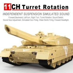 12CH Remote Control Tank 360° Rotation Water Bullets Tank 4WD Tracked Combat Vehicles 14 12CH Remote Control Tank 360° Rotation Water Bullets Tank 4WD Tracked Combat Vehicles -Sun Baby Sales Store 61O7cCKsWkL