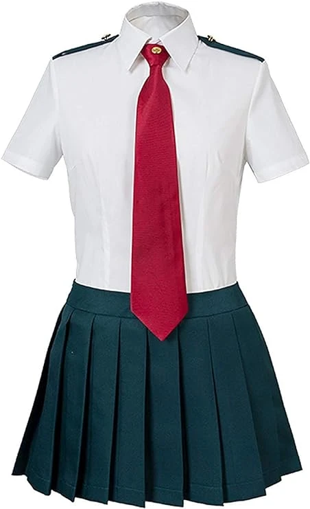 Adult Ochaco Uraraka Cosplay Costume Uravity Cosplay Outfit Hero High School Dress Suit 3 Adult Ochaco Uraraka Cosplay Costume Uravity Cosplay Outfit Hero High School Dress Suit - Image 3