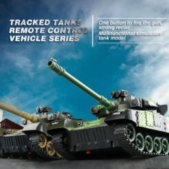9CH Remote Control Tank 2.4G Tracked Tank 360° Rotating Turret With Light Sound Effects -Sun Baby Sales Store 61sAkvUi jL. AC SL1000