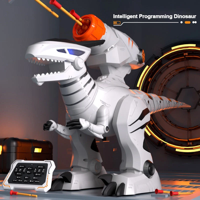 Remote Control Dinosaur Intelligent Programming T-Rex Launch Soft Bullet Interactive Toys 2 Remote Control Dinosaur Intelligent Programming T-Rex Launch Soft Bullet Interactive Toys - Image 2