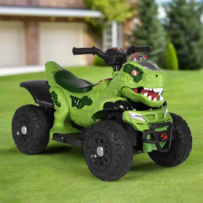 Toddler 12V Dinosaur Ride-on Car 4-wheel Dual Drive ATV Parental Remote Control Electric Car 7 Toddler 12V Dinosaur Ride-on Car 4-wheel Dual Drive ATV Parental Remote Control Electric Car - Image 7