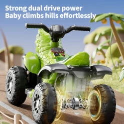 12V Dinosaur Kids Ride-on Car Bluetooth Dual Drive Electric Cars With Rechargeable Battery -Sun Baby Sales Store 6V Dinosaur Ride on ATV Kids Electric car 2 b3e197fd d9b6 4f93 b0e3 b5bea6c06b09